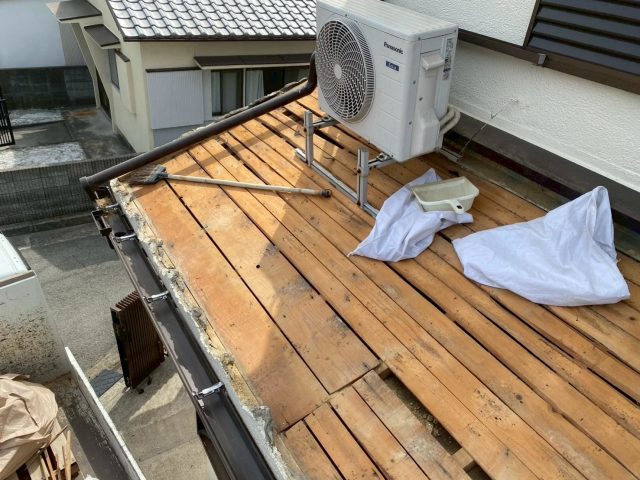 姫路市の屋根の葺き替え工事